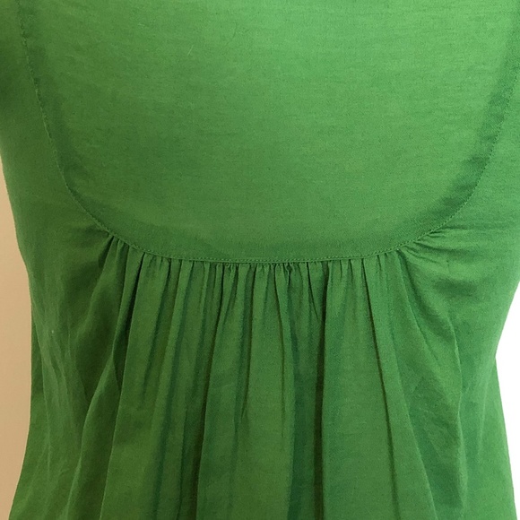 Cotton HD in Paris/Anthropologie Green Lattice Top - Picture 8 of 12